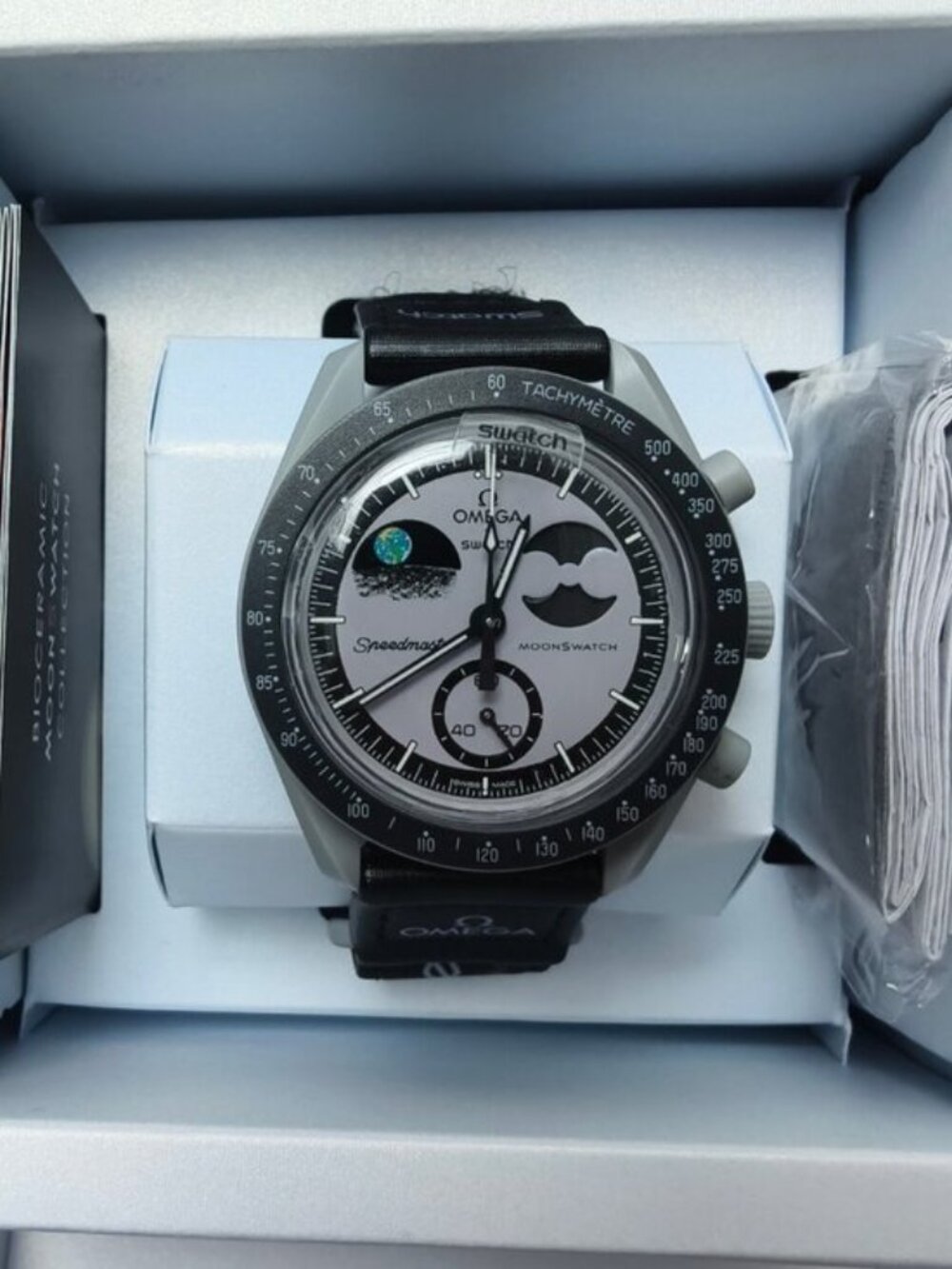 Swatch x Omega Moonswatch Mission To Earthphase Watch